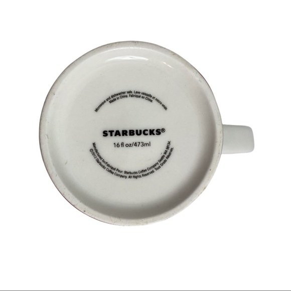2013 Starbucks Red Holiday Christmas Mug - Picture 7 of 15